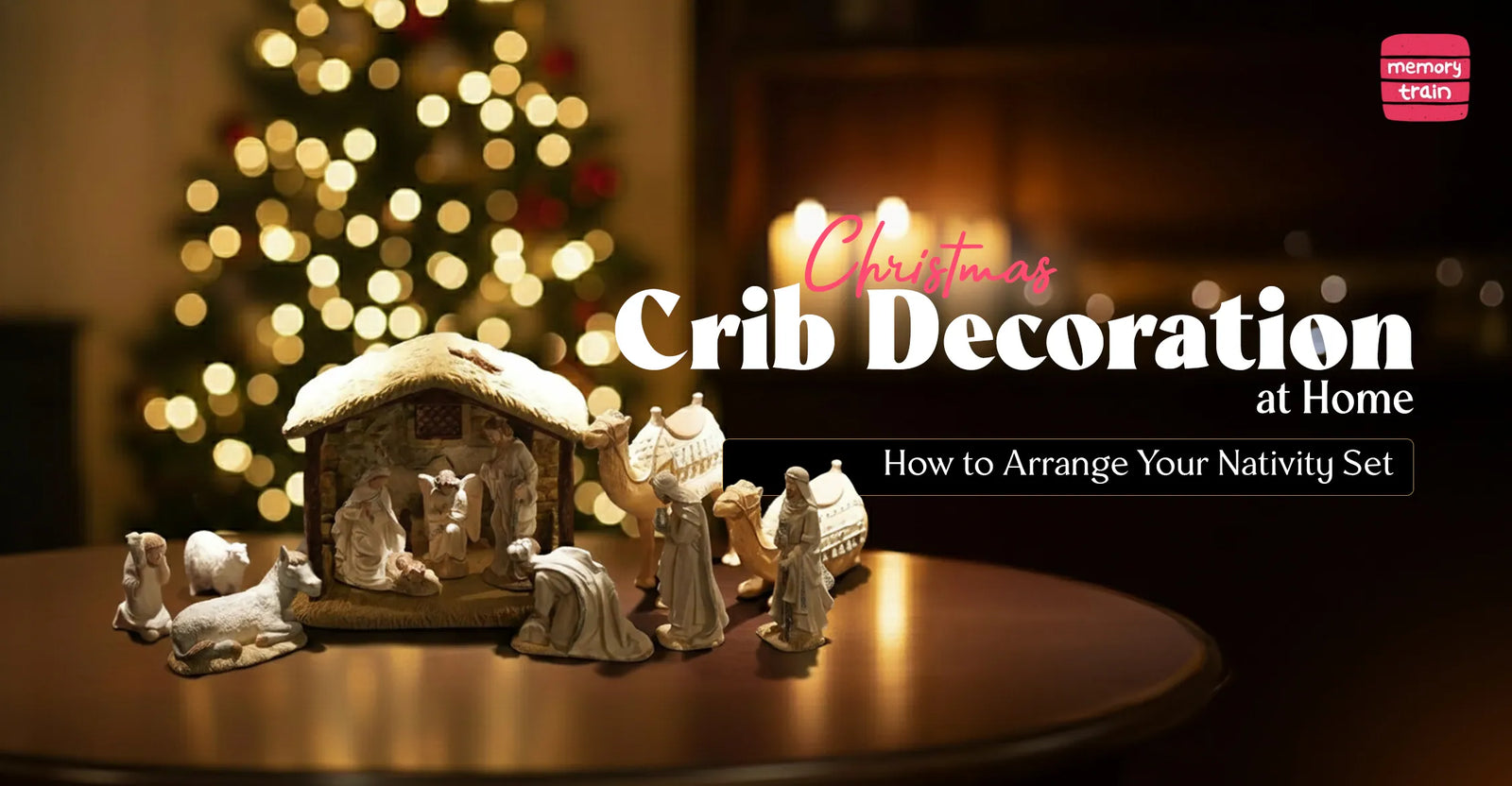 Christmas Crib Decoration at Home