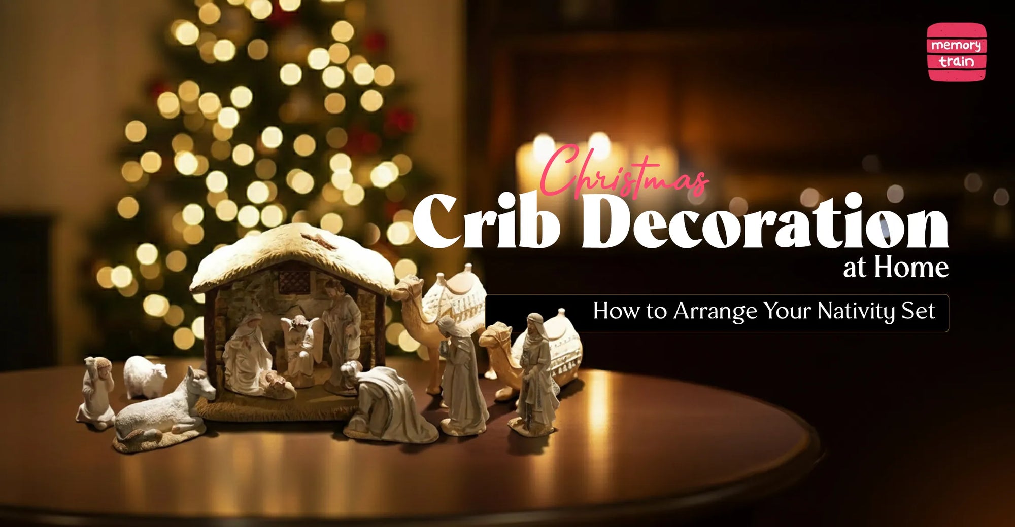 Christmas Crib Decoration at Home