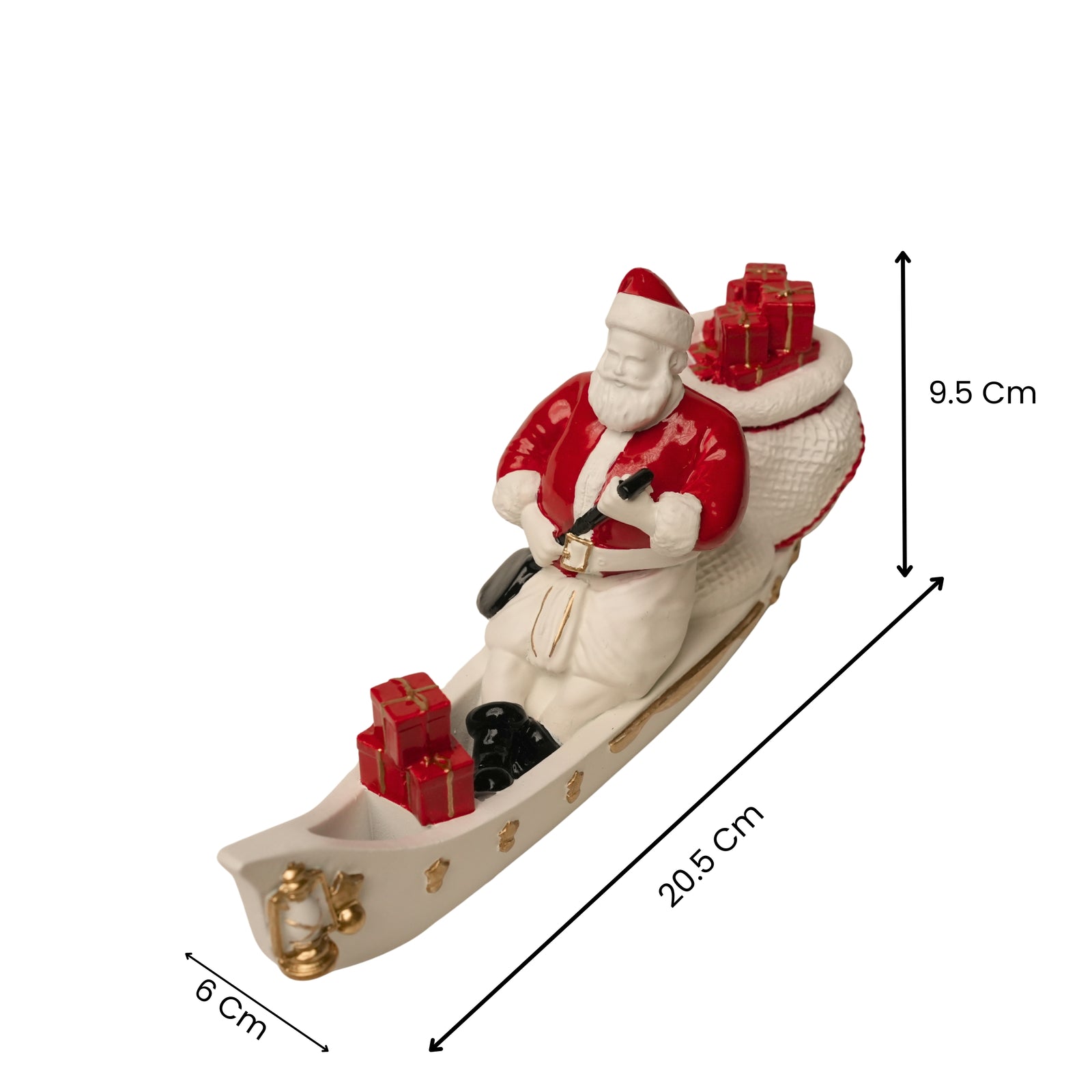 Santa on a Boat