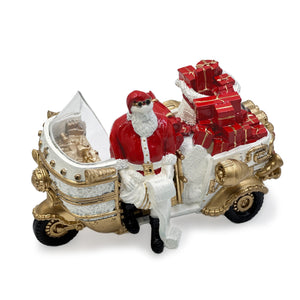 Santa in an Auto