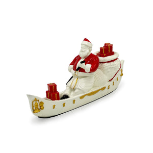 Santa on a Boat