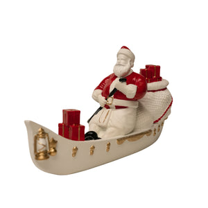 Santa on a Boat