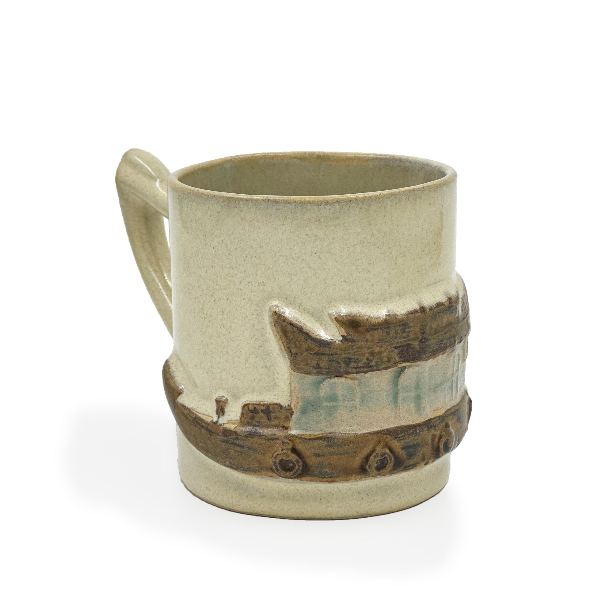 Kerala Houseboat Ceramic Mug