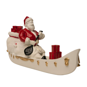 Santa on a Boat
