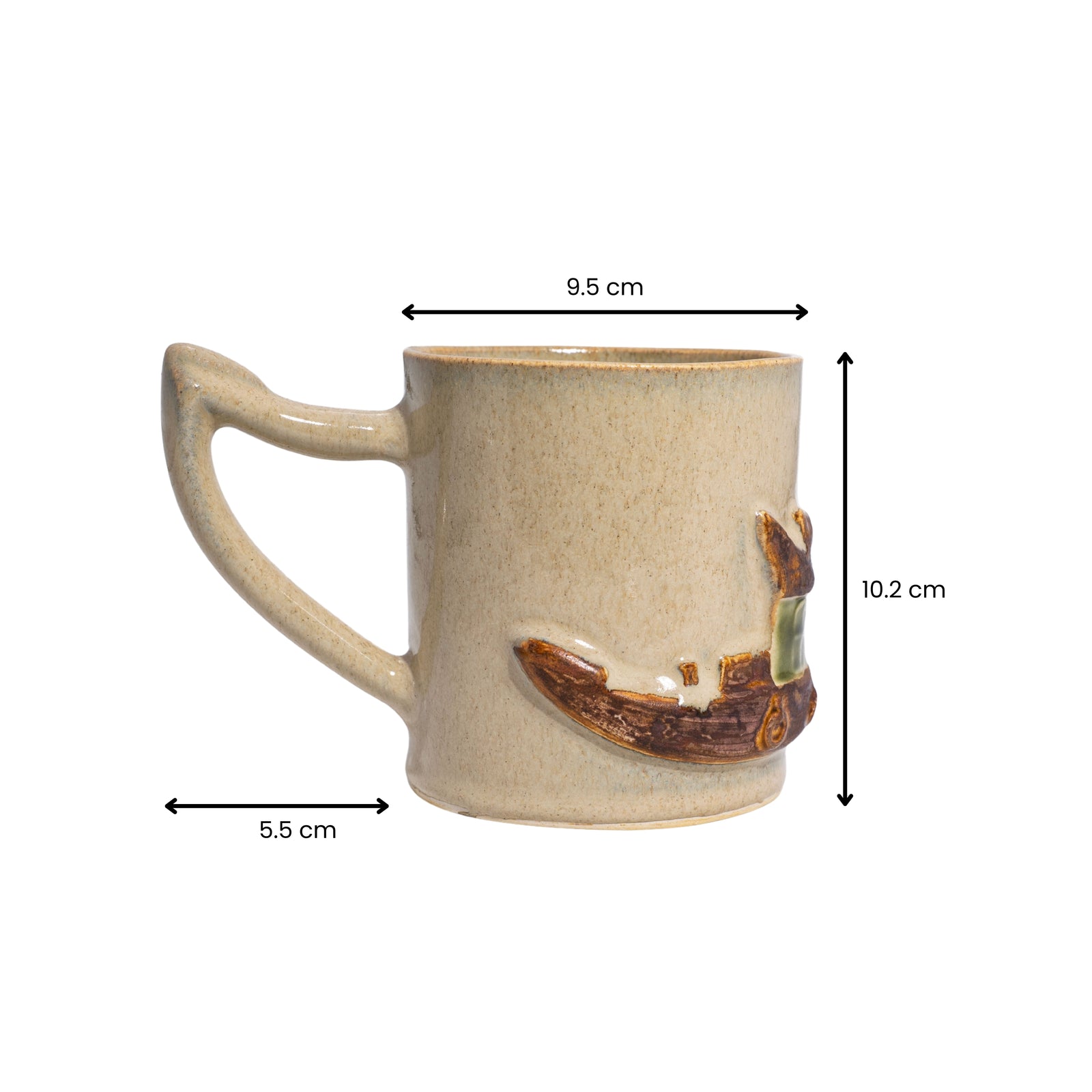 Kerala Houseboat Ceramic Mug