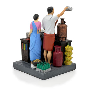 Tea Shop Couple - A Piggy Bank