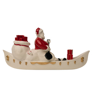 Santa on a Boat