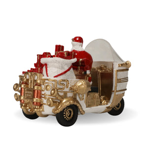 Santa in an Auto