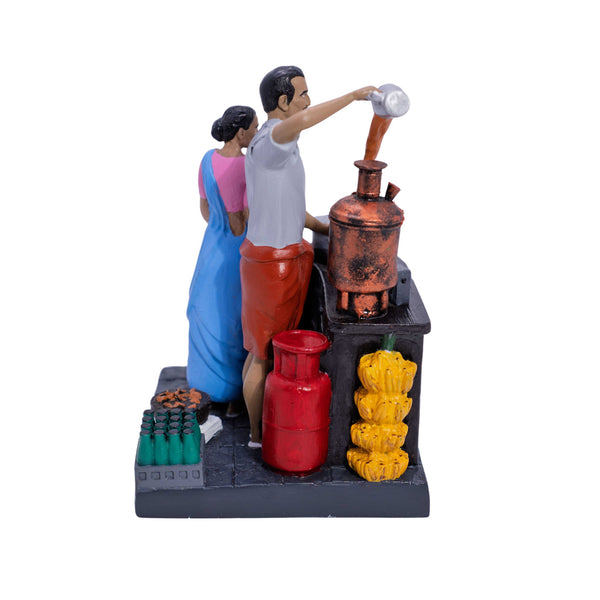 Tea Shop Couple - A Piggy Bank