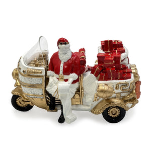 Santa in an Auto