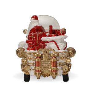 Santa in an Auto