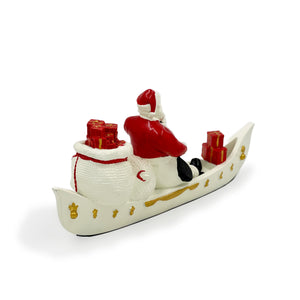 Santa on a Boat