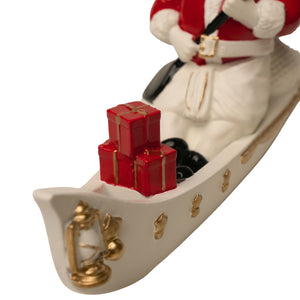 Santa on a Boat