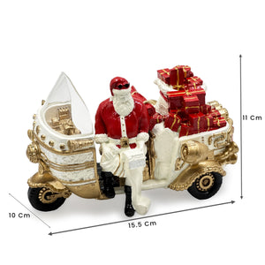 Santa in an Auto