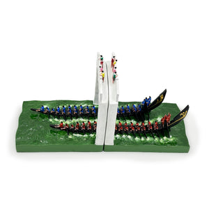 Snake Boat Race - Resin Bookend