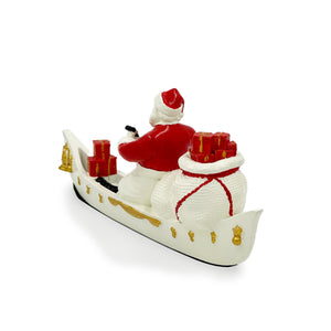 Santa on a Boat