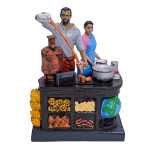Tea Shop Couple - A Piggy Bank