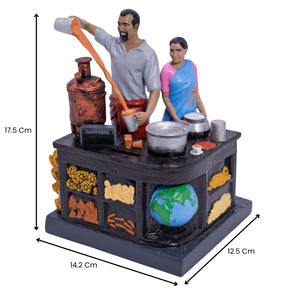 Tea Shop Couple - A Piggy Bank