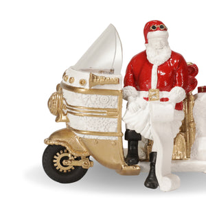 Santa in an Auto