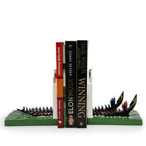 Snake Boat Race - Resin Bookend