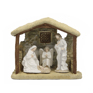 White Nativity - 12 Piece set