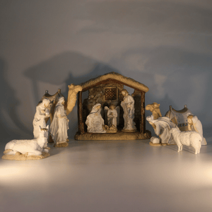 White Nativity - 12 Piece set