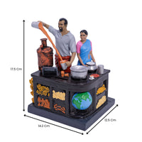 Tea Shop Couple - A Piggy Bank