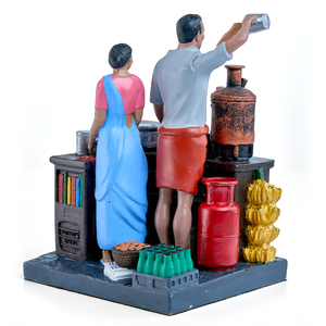 Tea Shop Couple - A Piggy Bank