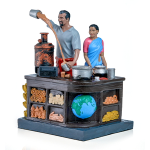 Tea Shop Couple - A Piggy Bank