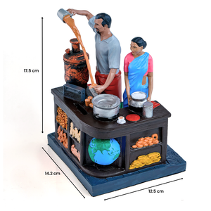 Tea Shop Couple - A Piggy Bank