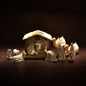 White Nativity - 12 Piece set