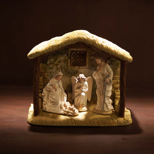 White Nativity - 12 Piece set