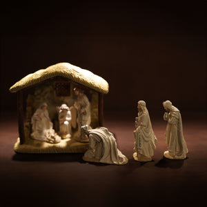 White Nativity - 12 Piece set