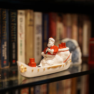 Santa on a Boat