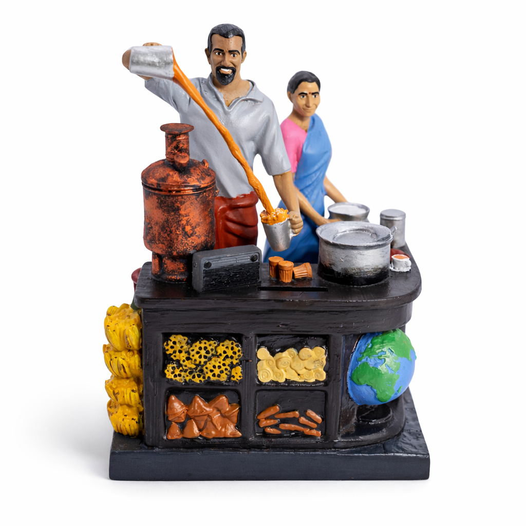 Tea Shop Couple - A Piggy Bank